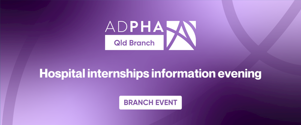 Qld Branch | Hospital internships information evening
